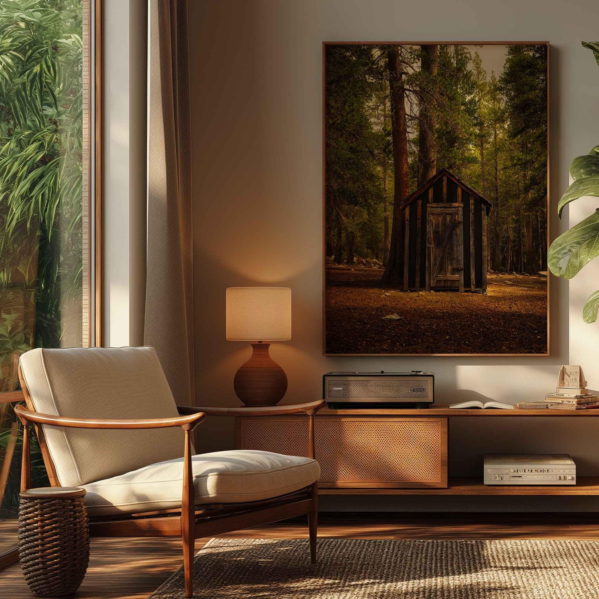 Rustic Remnant Among the Trees | Fine Art Print
