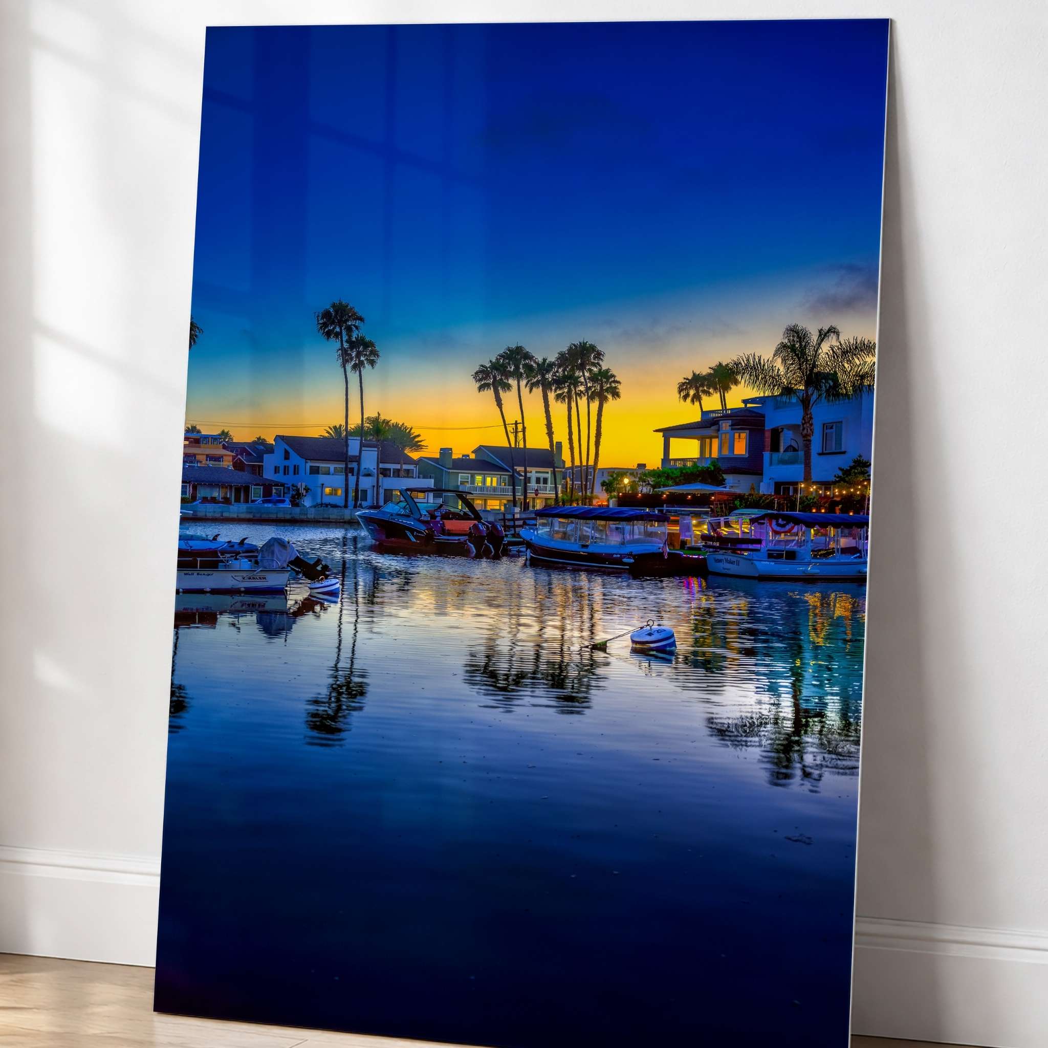 Magic of the Blue Hour | Metal Print