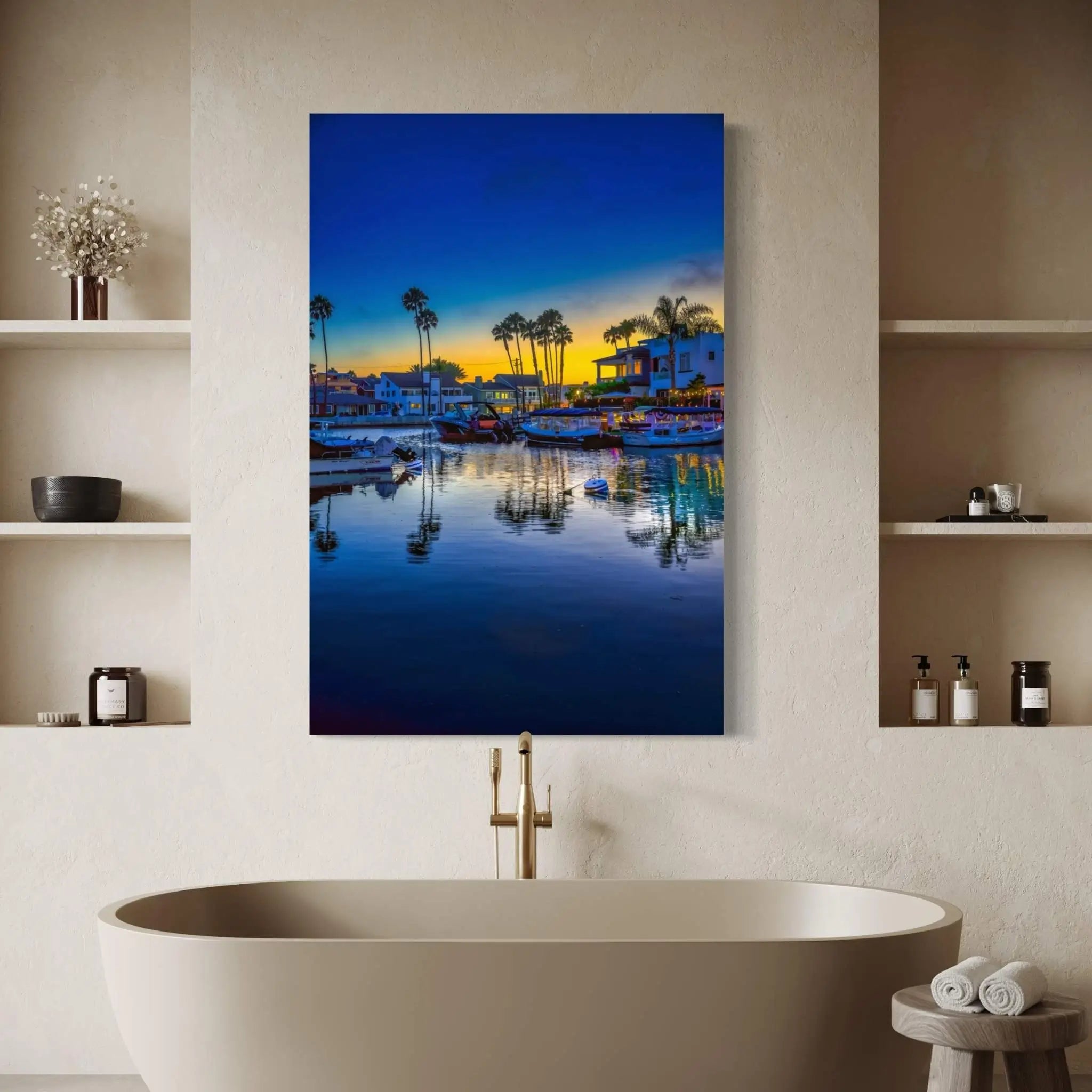 Magic of the Blue Hour | Metal Print