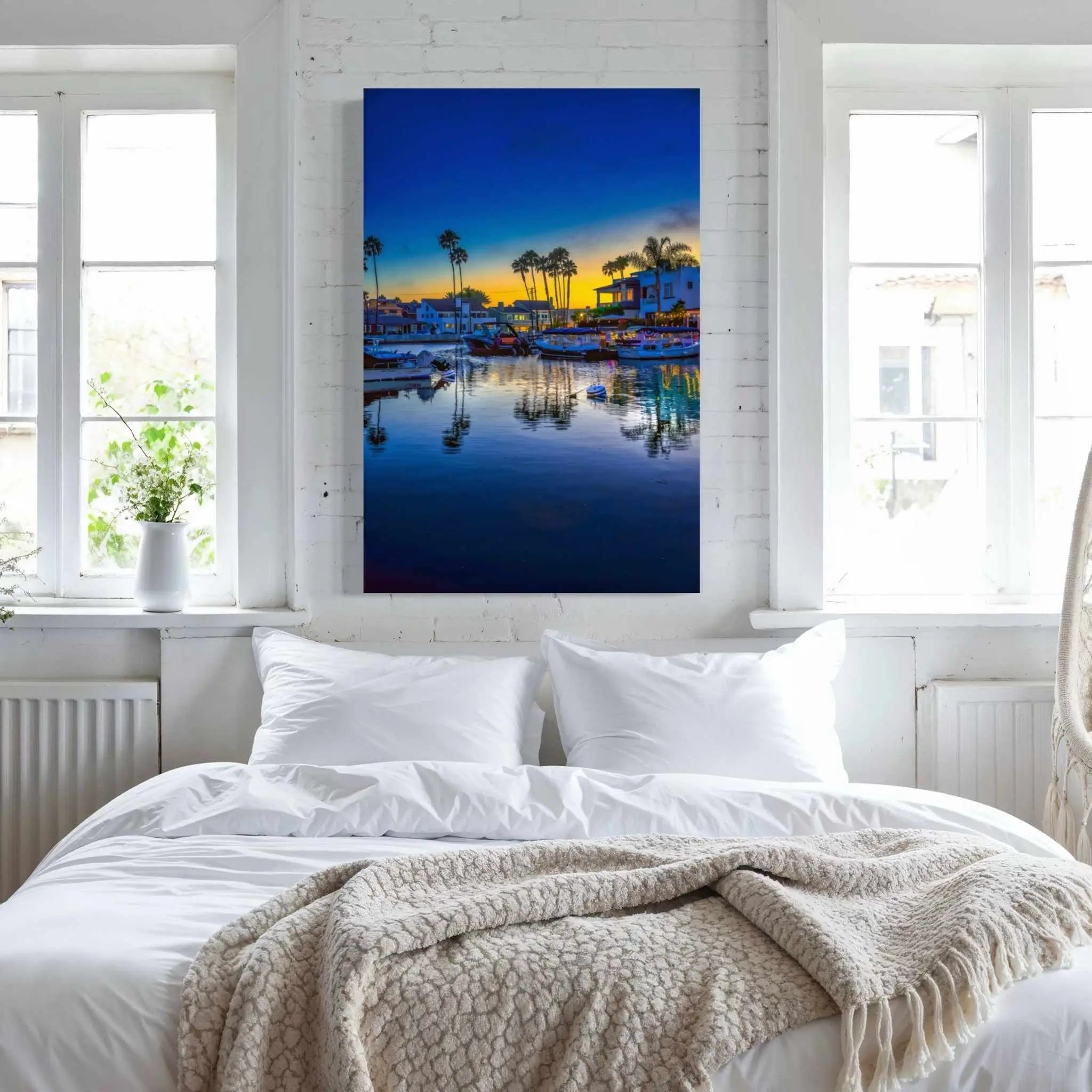Magic of the Blue Hour | Metal Print