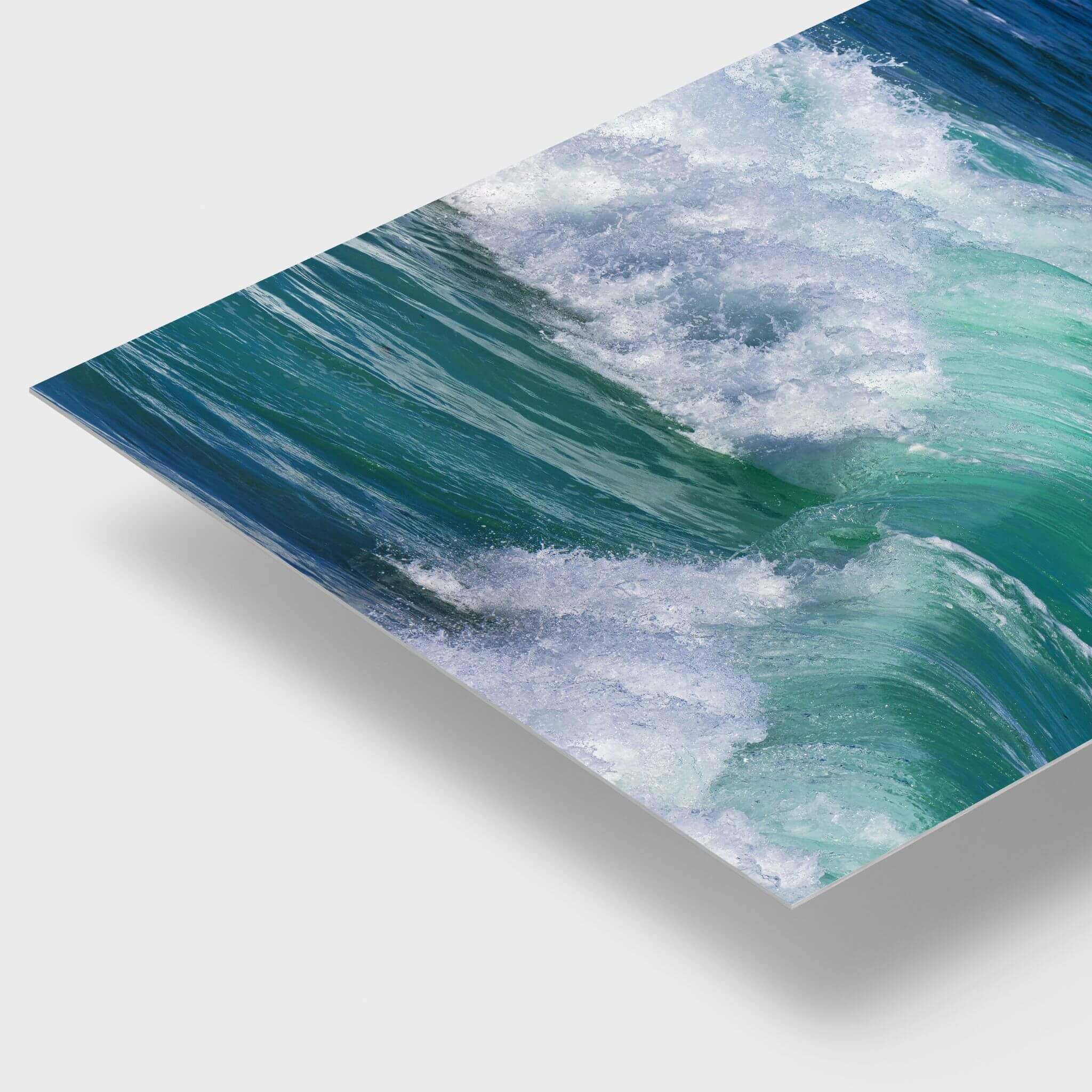 Turquoise Healing Waves | Laguna Beach Coastal | Metal Print