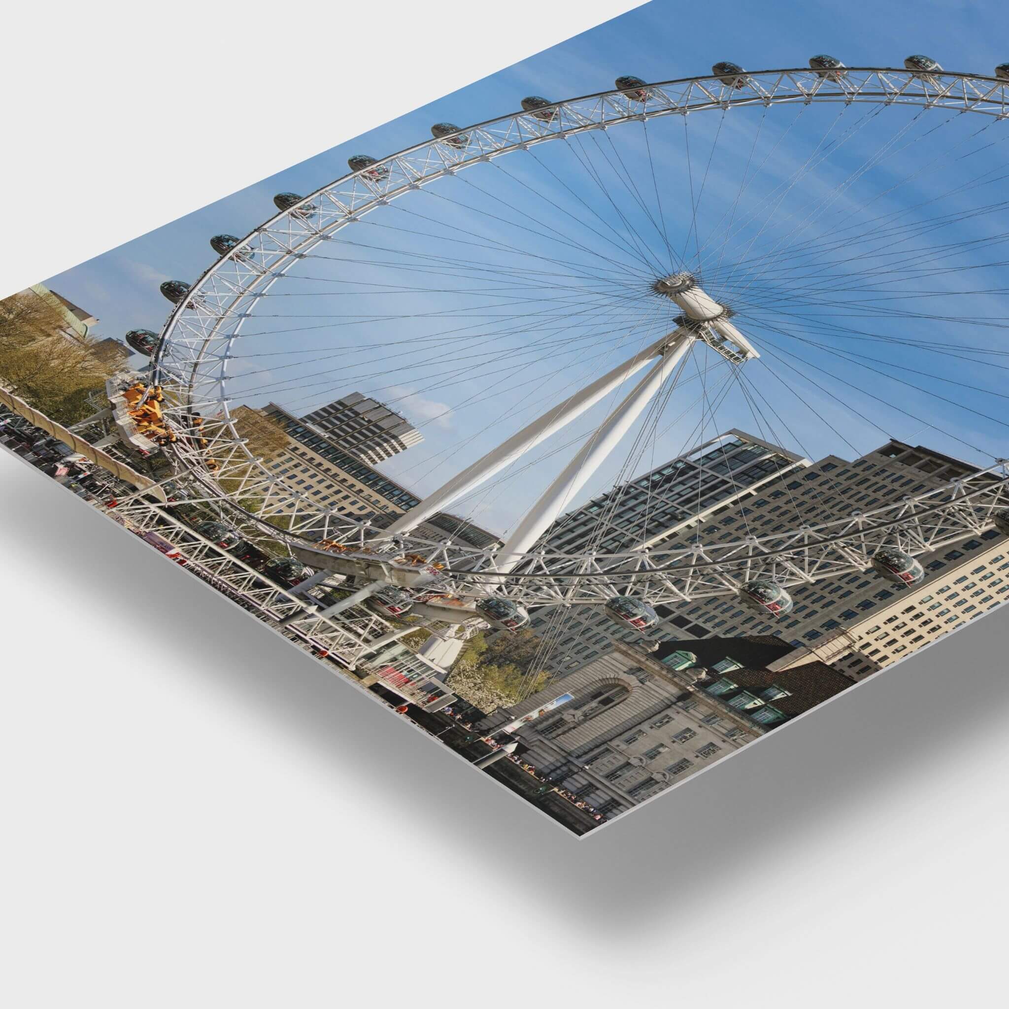 Eye Above London | London Eye Metal Print