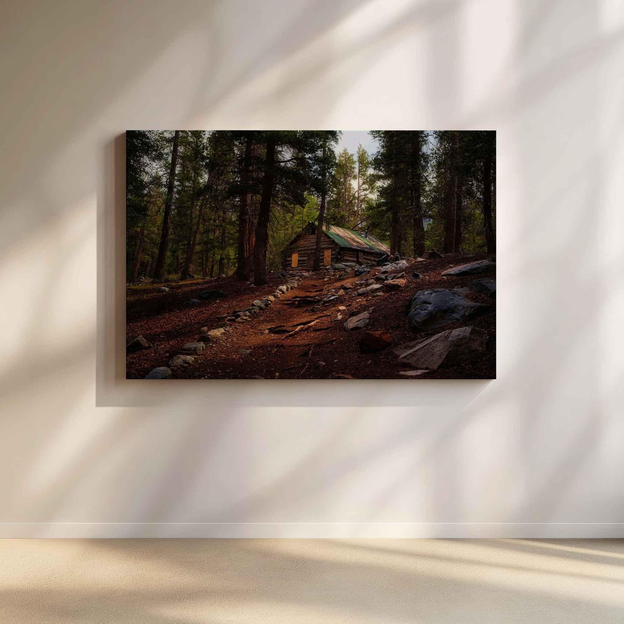 Where the Trail Meets the Past | Canvas Print